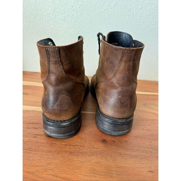 Thursday The Captain everyday leather boots 10.5 men’s ankle lace up brown main image 5